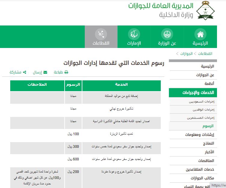 تأشيرة خروج وعودة عمل أنواع صيغة