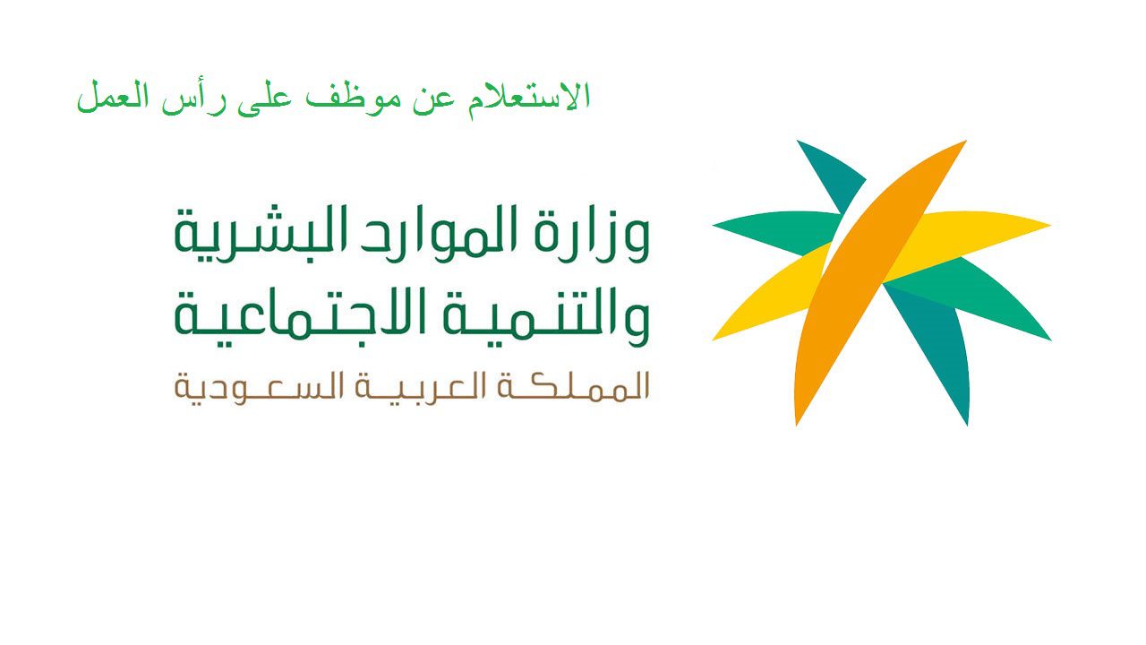 الاستعلام عن موظف على رأس العمل استعلام عن وافد أبشر وزارة الداخلية